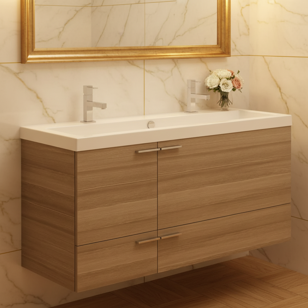 Vanity Cabinet With Fitted Sink