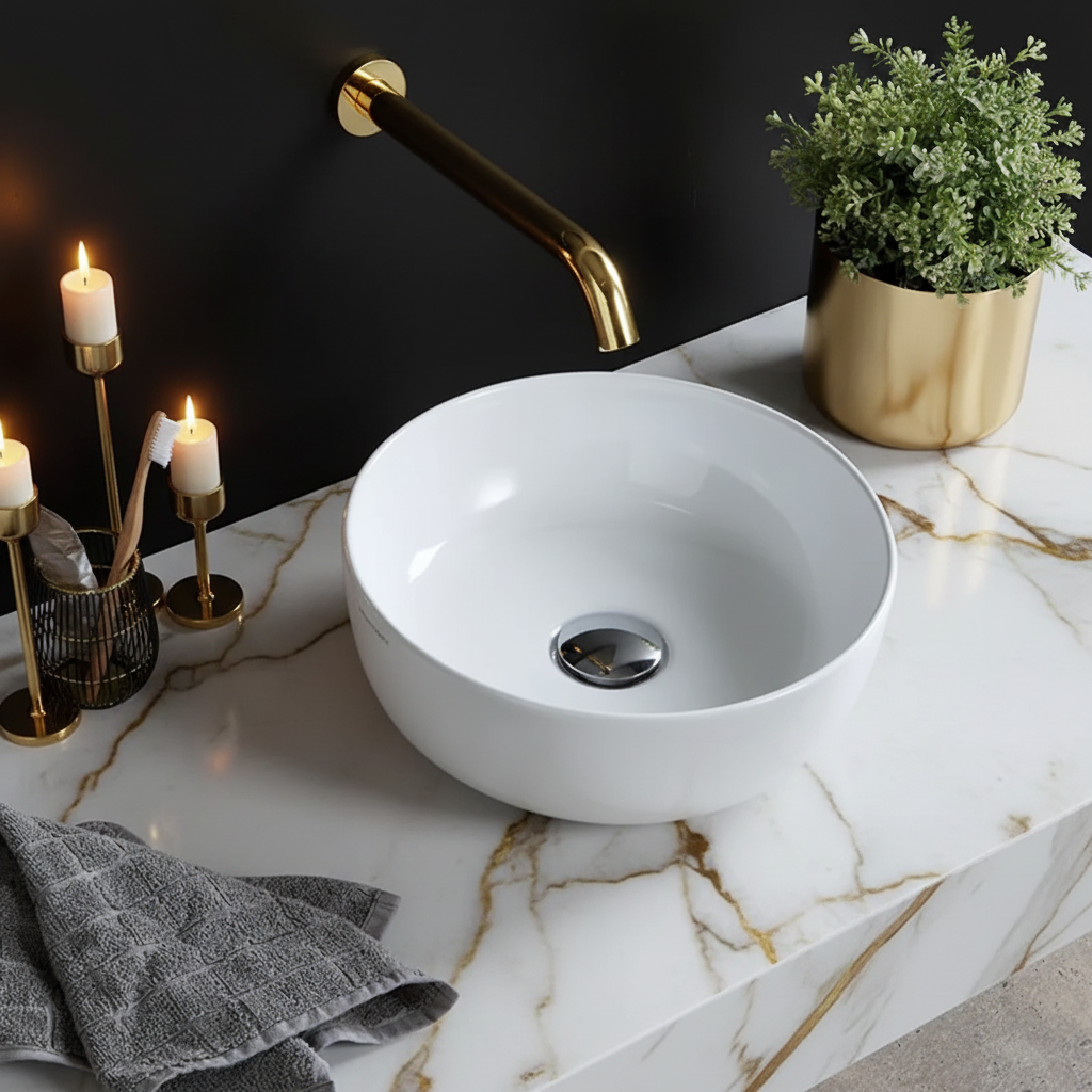 Ceramic Single Vanity Set
