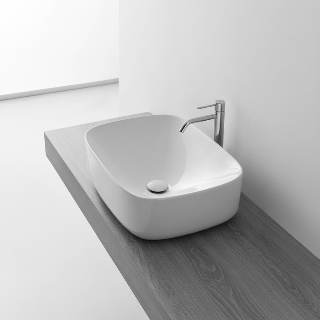 Console Ceramic Sink Vanity