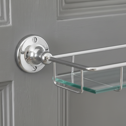 Glass Bathroom Shelf