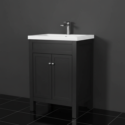Light Grey Traditional Vanity
