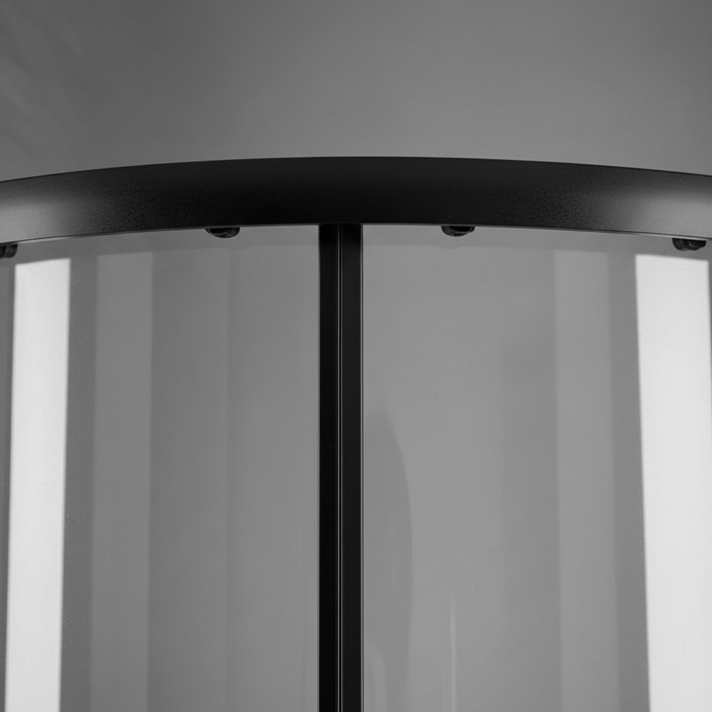Black Quadrant Shower Enclosure