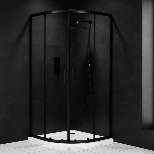 Black Quadrant Shower Enclosure