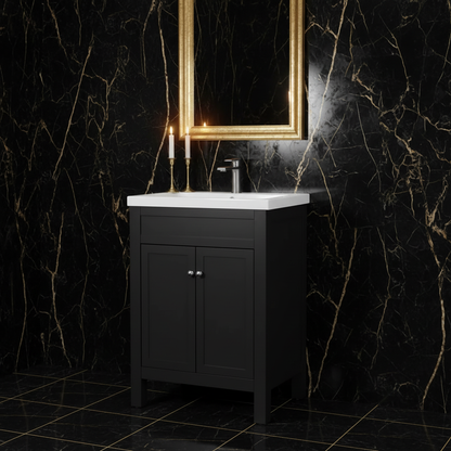 Light Grey Traditional Vanity