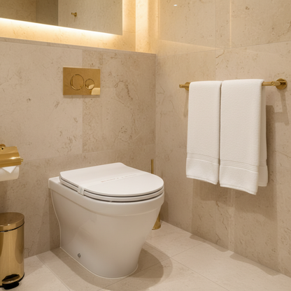 Round Ceramic Floor Toilet